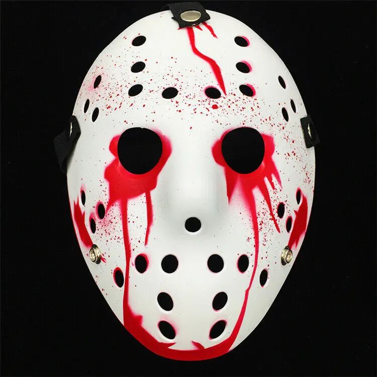 Новейшая пористая маска Джейсона копия маски Джейсона Voorhees Пятница 13 фильм ужасов хоккейная страшная маска на Хеллоуин маска Горячая - Цвет: F