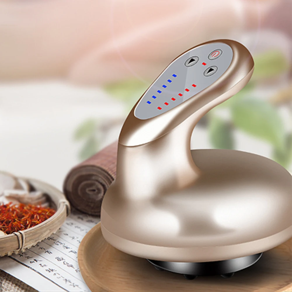 Comprar Guasha-ventosa Eléctrica 2 En 1, Equipo De Belleza Térmica Instantánea Para Todo El Cuerpo, Fisioterapia De Presión Negativa Manual