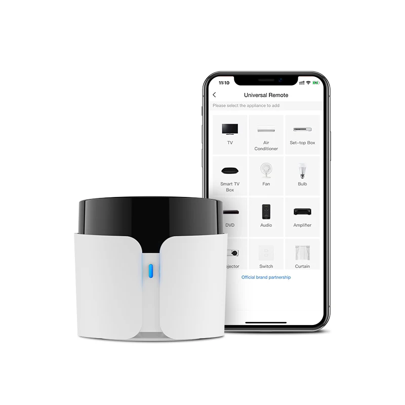 BroadLink BestCon RM4C Pro Smart Wi-Fi Universal Remote Control for IR and RF433/315, Works with Alexa Google Home, IFTTT
BroadLink BestCon RM4C Pro Smart Wi-Fi Universal Remote Control for IR and RF433/315, Works with Alexa Google Home, IFTTT