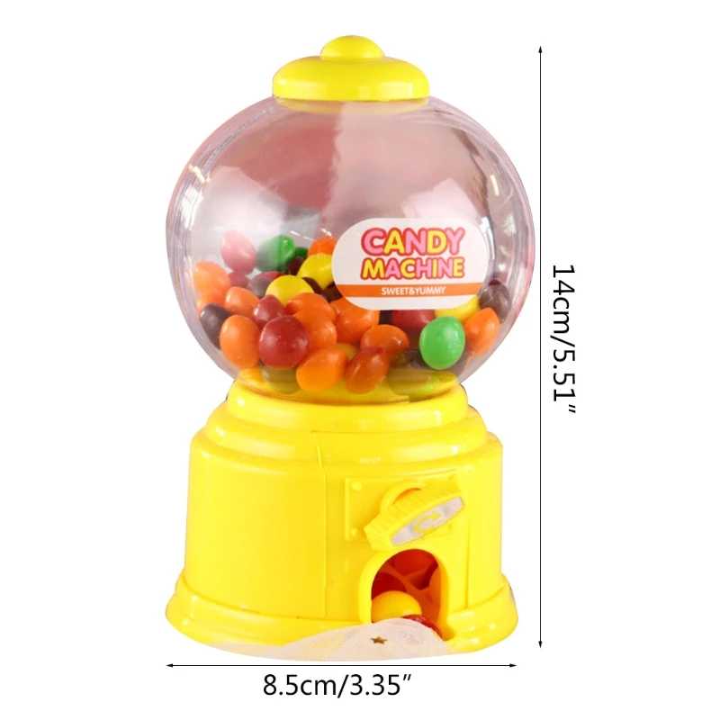 

Educational Classic Candy Machine Dubble Bubble Candy Bank Saving Money Box Safe Box Snack Storage Box Interactive Toy