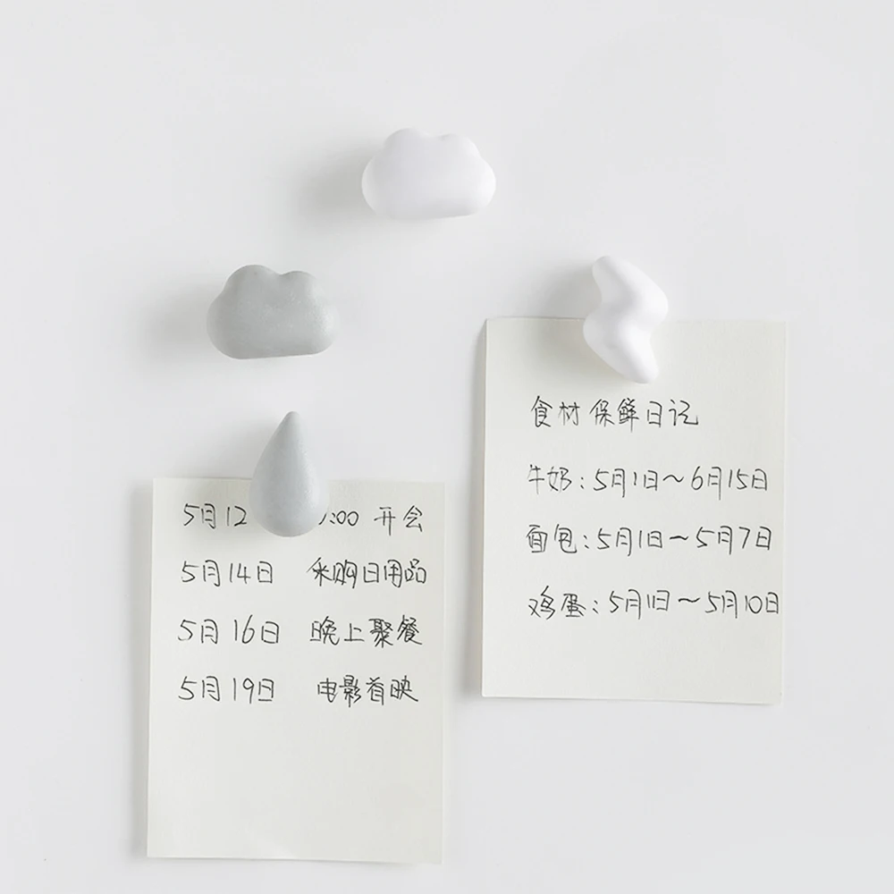 Креативная магнитная наклейка на холодильник с облаком Доска сообщения магнит