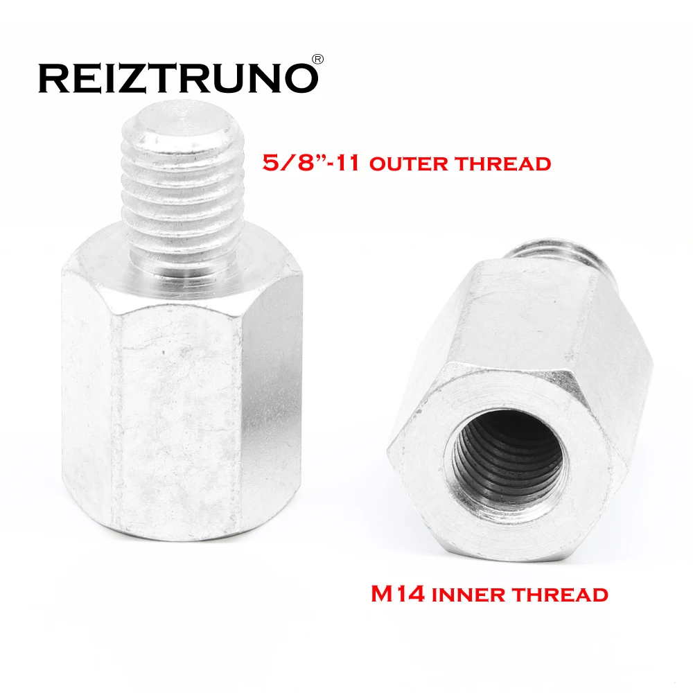 REIZTRUNO 1 шт. адаптер для коронки M14 резьба до 5/8 &quot 11 высокое качество стальной