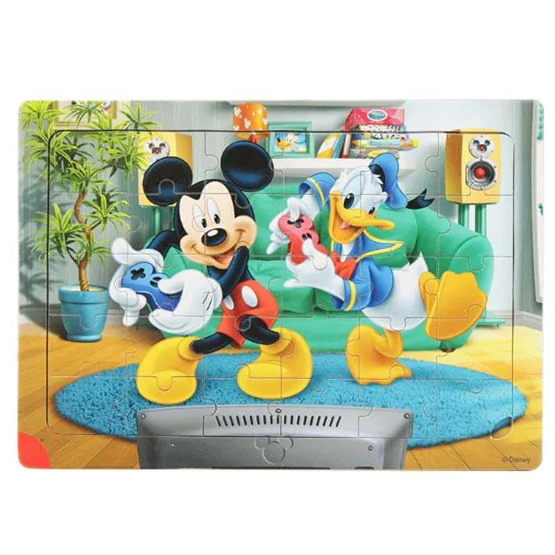 

Пазл Disney «Холодное сердце», 30 шт., деревянная рамка с изображением крыльев