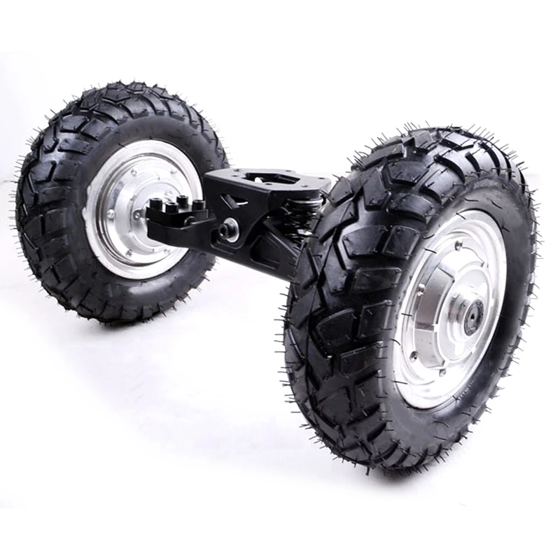 

New Sale 11inch Skateboard Truck for Single Shaft Motor Wheel Mountain Board Spring Truck Compatible with Hoverboard Motor Wheel