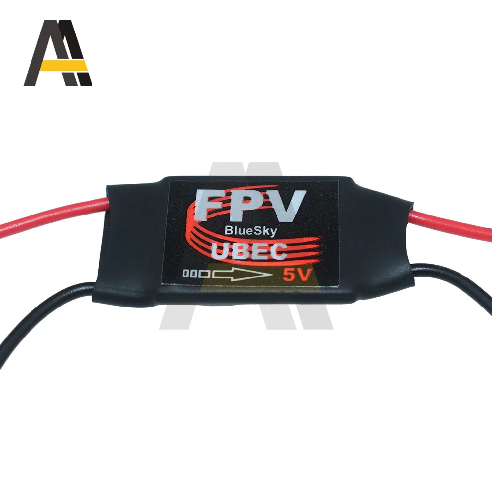 DC-DC понижающий преобразователь 3A 5V 12V Mini BEC для RC плоскость FPV Акция черный и