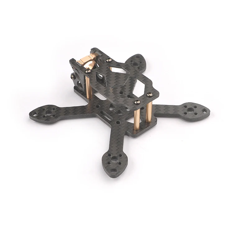 Алюминиевая рама для квадрокоптера Toad 90 мм 3K из чистого углеродного волокна CNC