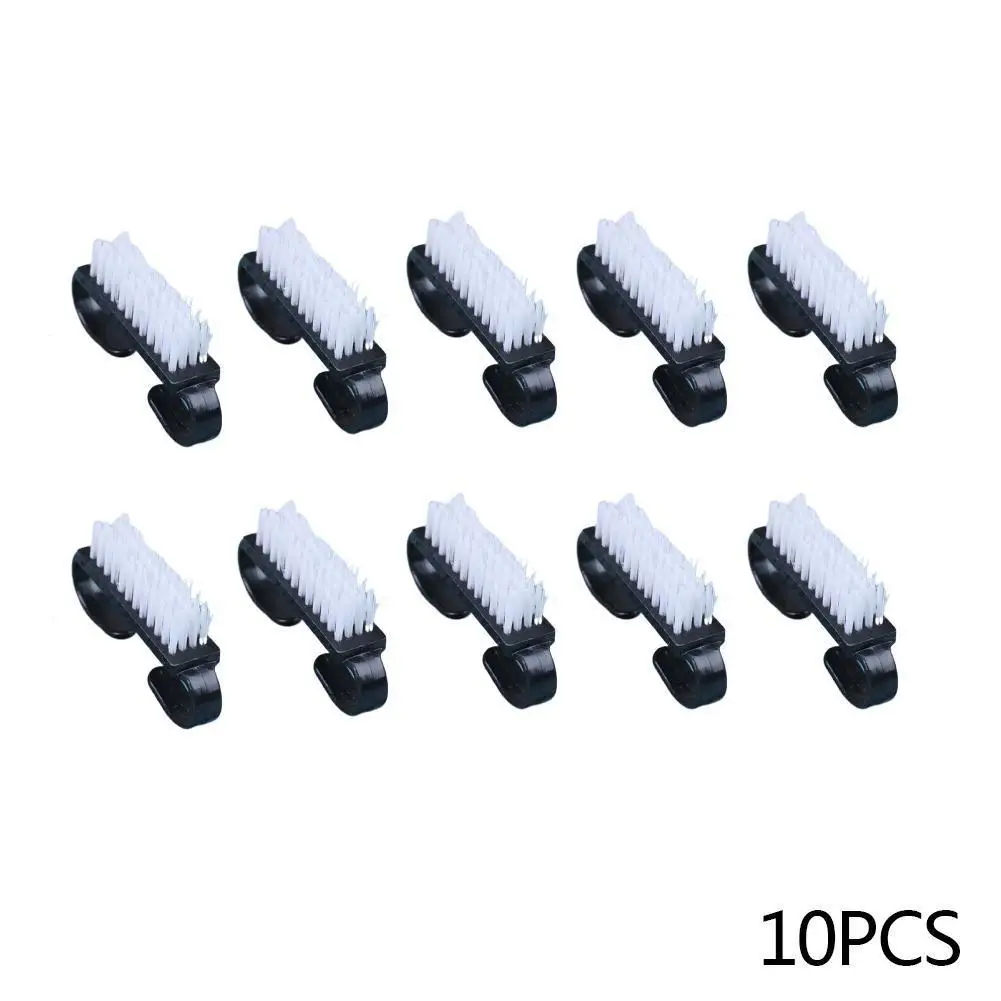 

10 Pieces Black Nail Cleaning Clean Brush Hot Sales Angle Remove File Small Soft Pedicure Clear Sets Dust Tool Tools Manicu E6L3