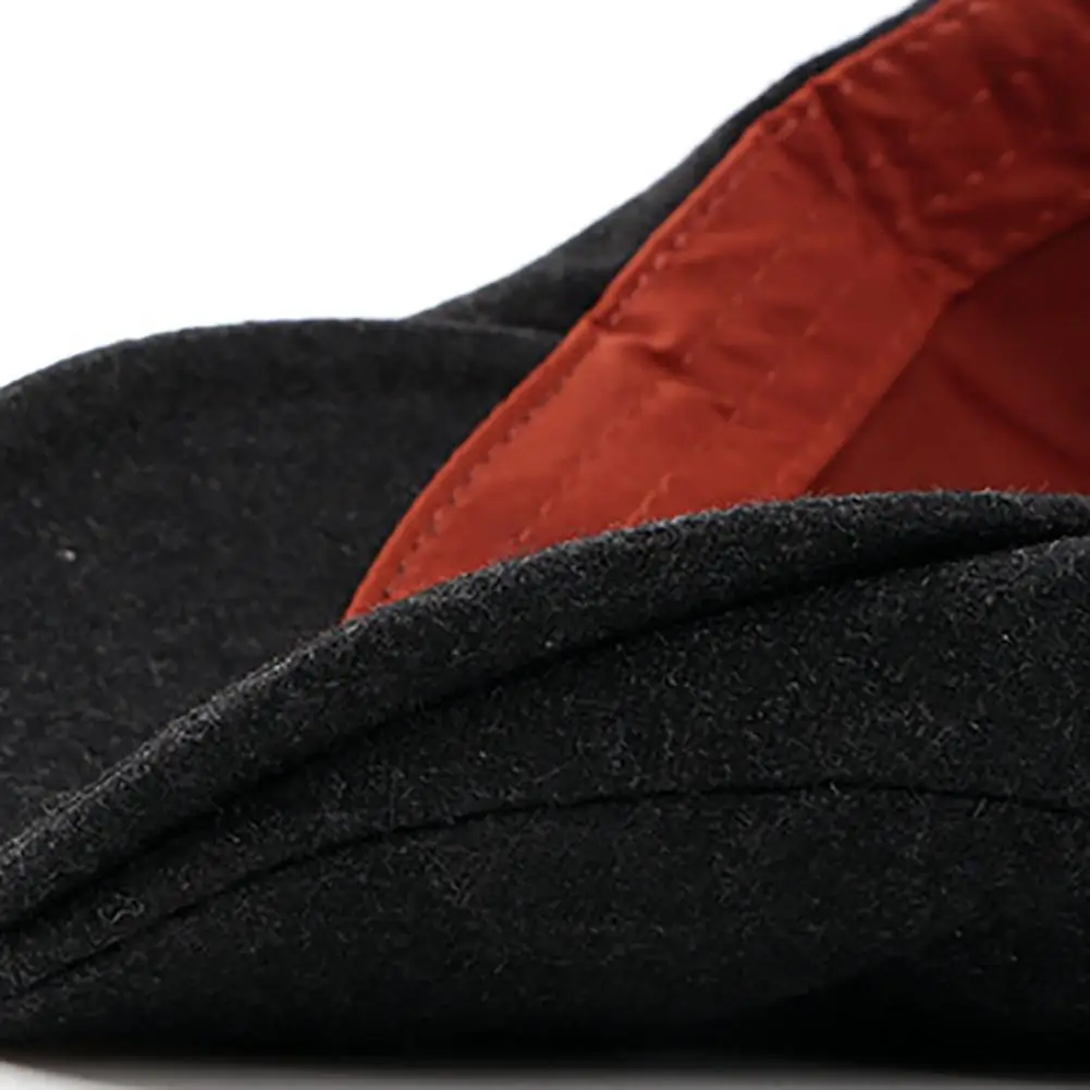 

British Style New Light Board Hat Autumn And Winter Korean Style Fashionable Casual Woolen Beret Hat