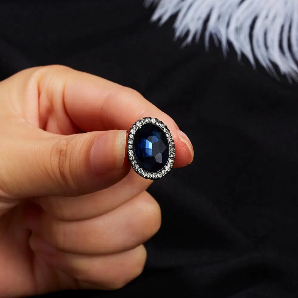 Стразы броши серебряного цвета в форме цветка для женщин и мужчин свадебный