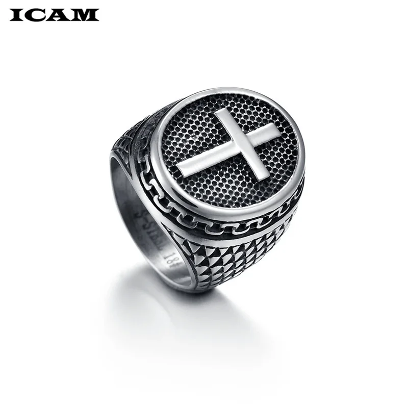 Мужское кольцо из нержавеющей стали размеры от 7 до 13|Кольца| |