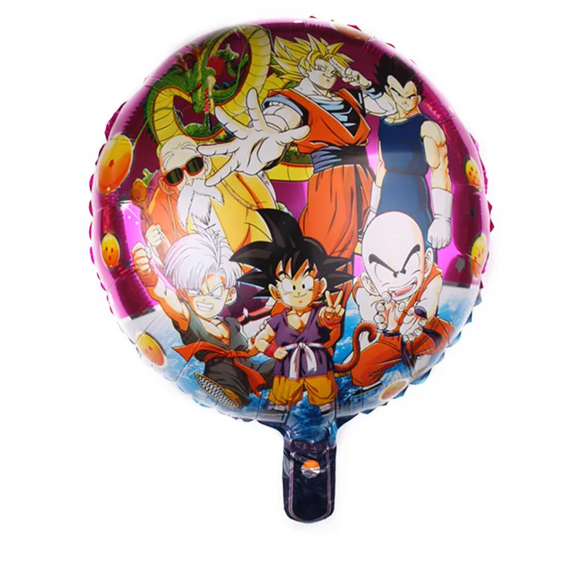 Шар на день рождения Son Goku Hero персонаж из мультфильма Saiyan Wukong алюминиевой фольги