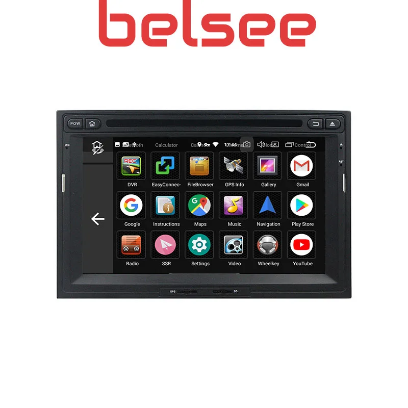 Belsee автомобильный стерео радио dvd-плеер Android 9,0 Авторадио Восьмиядерный Navi для peugeot 3008 5008 партнер Citroen Berlingo 2010