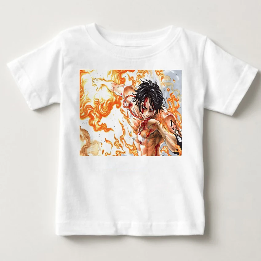 

One Piece T Shirt 2020 Fashion Japanese Anime Clothing Pure Cotton T-shirt For Porter Cass D EIS Boys And Girls T Shirt MJ