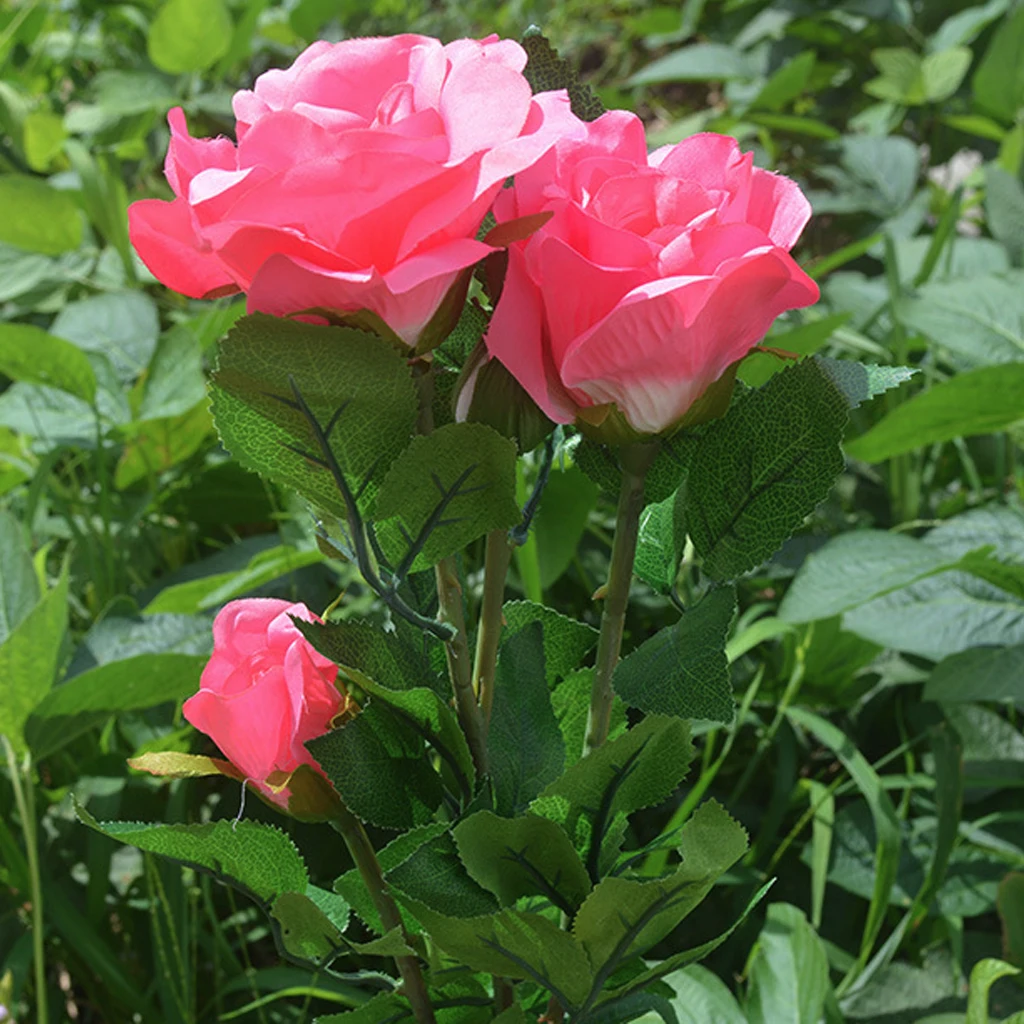 Цветной СВЕТОДИОДНЫЙ светильник на солнечной батарее декоративная уличная