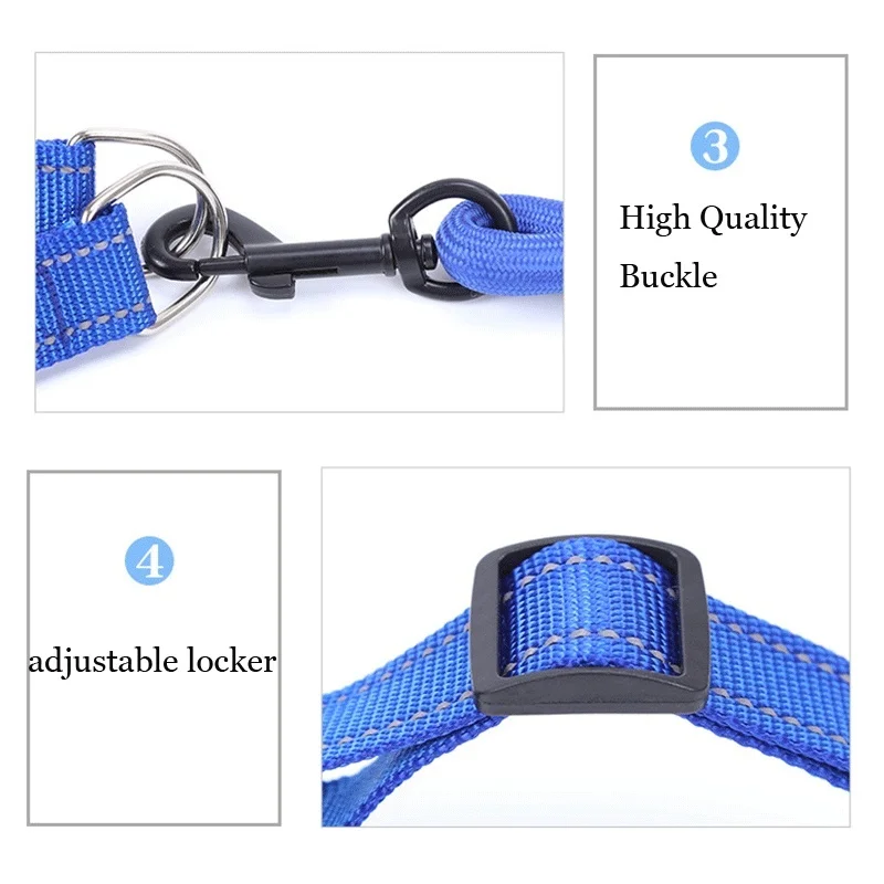 Светоотражающие ремни для собак ремень альпинистского поводок мягкий сетчатый