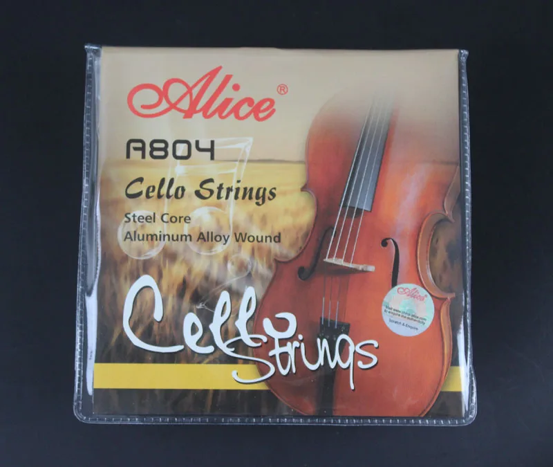 5 Sets Alice A804 Steel Core Aluminum Alloy Wound Cello Strings