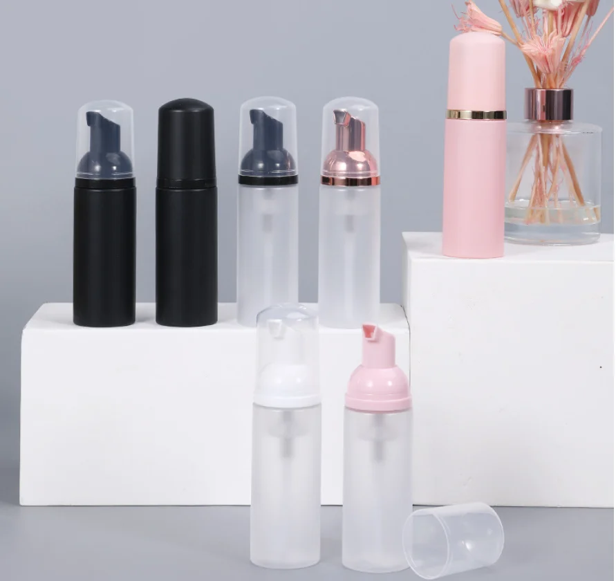 

10Pcs 60ml Plastic Foam Pump Bottle Refillable Empty Cosmetic container Cleanser Soap Shampoo Foaming Bottles hot sell