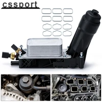 5184294ae engine oil cooler filter with housing adapter gaskets sensor kit for 11 13 chrysler dodge journey jeep ram 3 6l