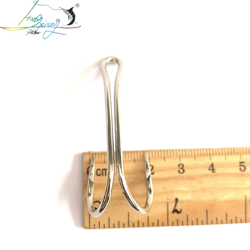

10pcs/ Set Double Fishing Hooks Barbed Carp Fishhook For Soft Worm Lure High Carbon Steel Fly Fishing Hook Accessories