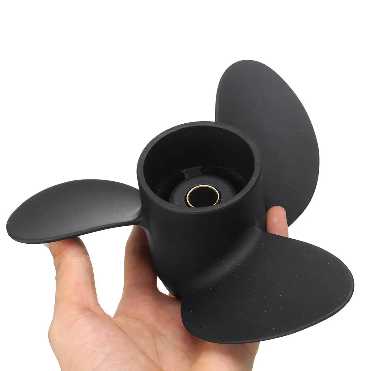 

Audew 7.8 x 9 Outboard Propeller For Tohatsu/Nissan/Mercury Mariner 4-6HP 369B645181 / 48-812951A02 Aluminum Alloy 3 Blades