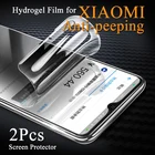 Защитная пленка для экрана 12Pro 12X MIX4 для Xiaomi 11Ultra 11Lite, мягкая Гидрогелевая пленка с защитой от глаз, Mi 10, 11Pro, Black Shark 4 Pro