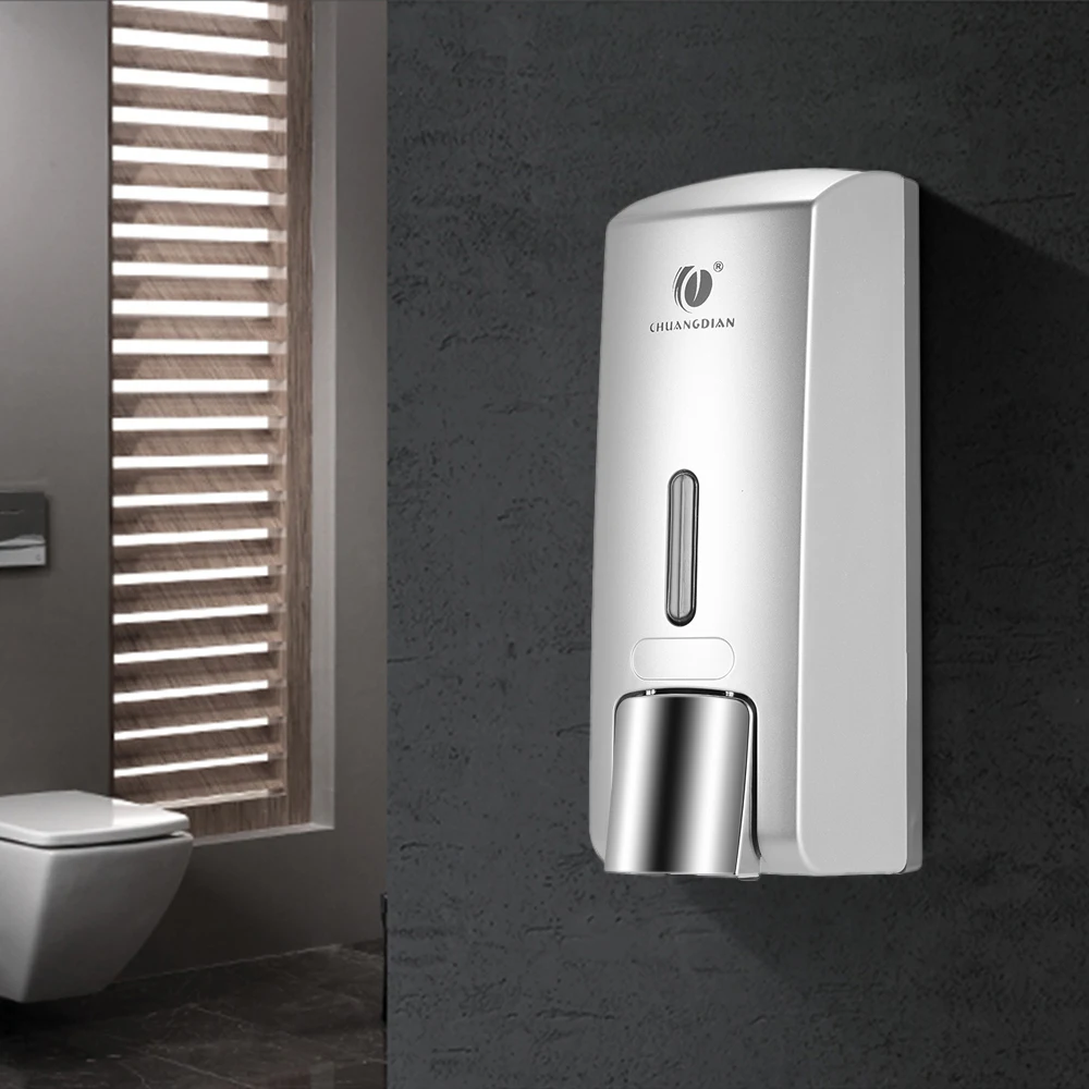 Настенный ручной дозатор для мыла коробка шампуня мытья туалета и держатель геля