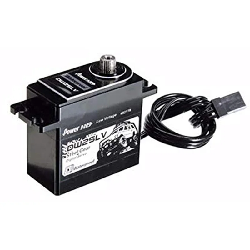 Мощность HD DW-25LV высокий крутящий момент цифровой Водонепроницаемый Servo 1/10 RC
