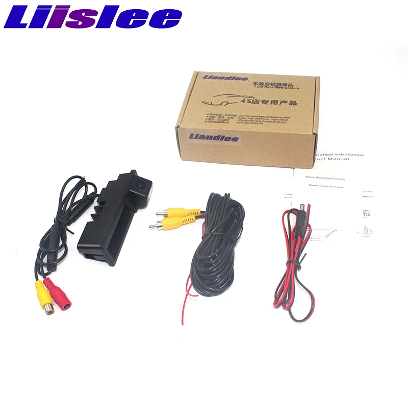 Комплект для парковочной камеры Liandlee с интерфейсом обратной Audi A6 C6 4F MMI