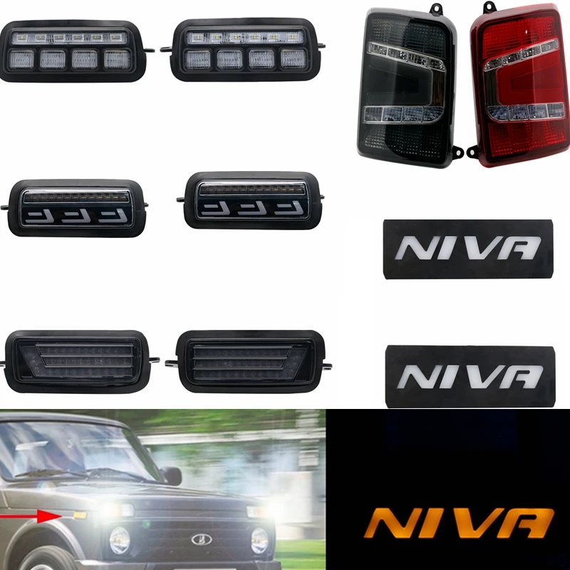 Для Lada Niva 4x4 1995 2 x суперяркие передней камеры парковки спереди габаритного