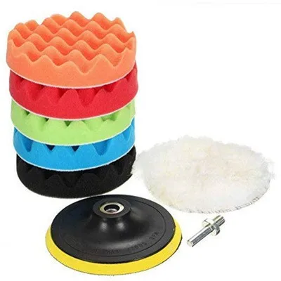 

VANA 4 Inch Buffing Sponge Car Polishing Pad 8 Pieces