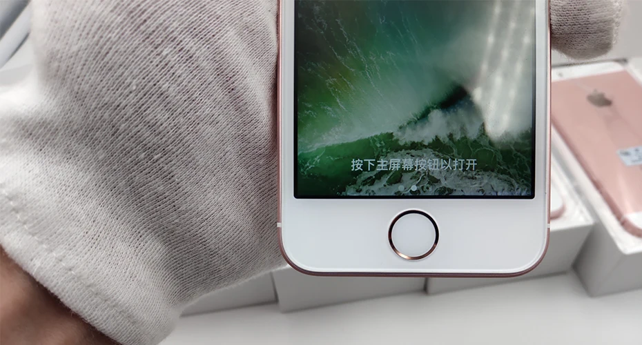 Б/у разблокированный Смартфон Apple iPhone SE с отпечатком пальца 4G LTE 2 Гб ram 16 Гб rom Touch ID мобильный телефон