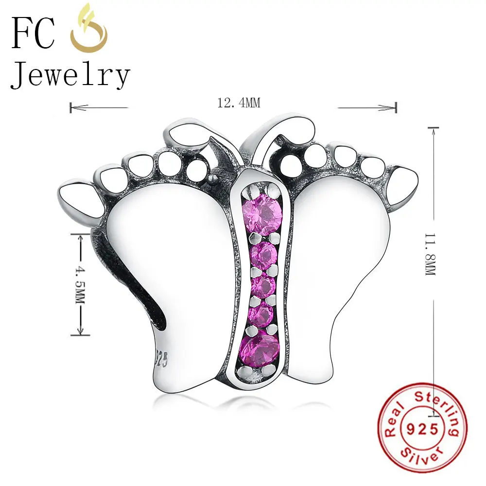 FC Jewelry подходит к оригинальному BrandCharm браслету из стерлингового серебра 925 пробы