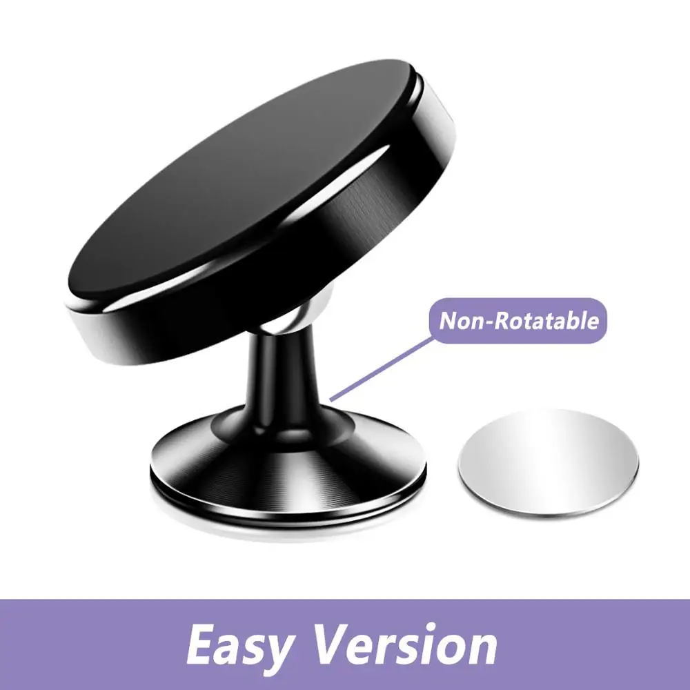 Easy version holder Ankndo магнитный держатель для телефона в автомобиле светящийся автомобильный стенд для телефона Магнитный держатель для мобильного телефона вращающийся на 360 магнитный держатель - Цвет: Easy version holder