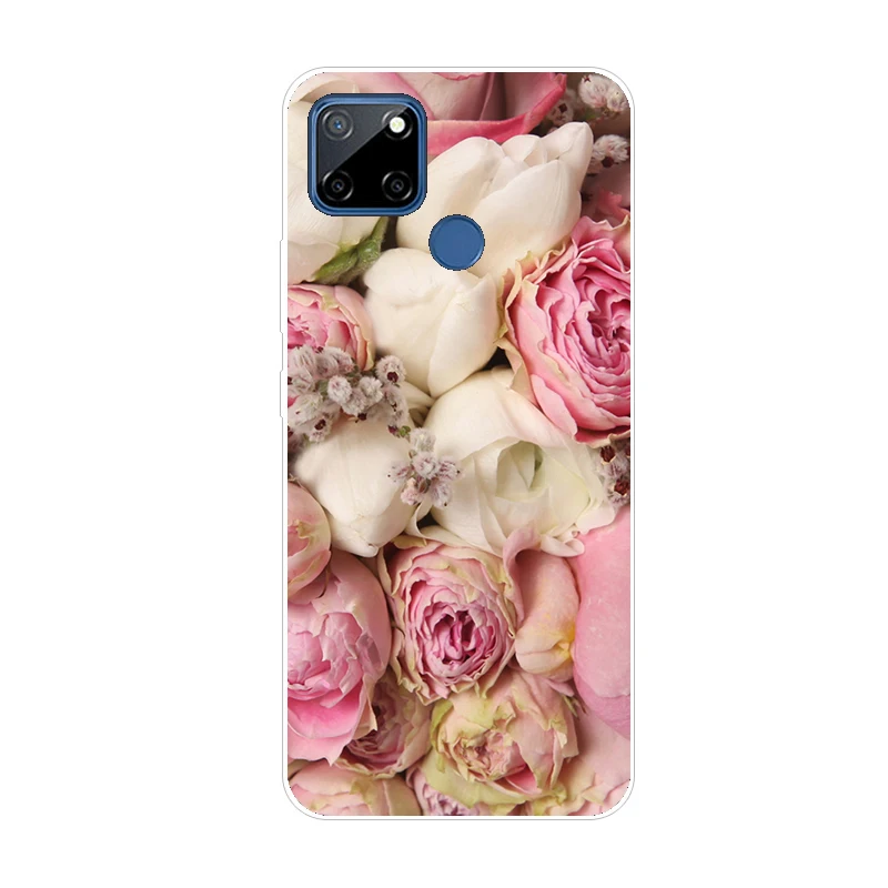 Case For Realme 7i Global RMX2193 Soft TPU Silicone Back Cover OPPO RMX2103 Cool Fashion Phone Capa | Мобильные телефоны и