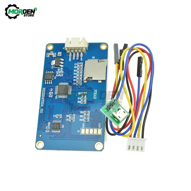 2 4 &quotTFT сенсорный экран для Raspberry Pi 320x240 резистивная сенсорная панель USART UART HMI