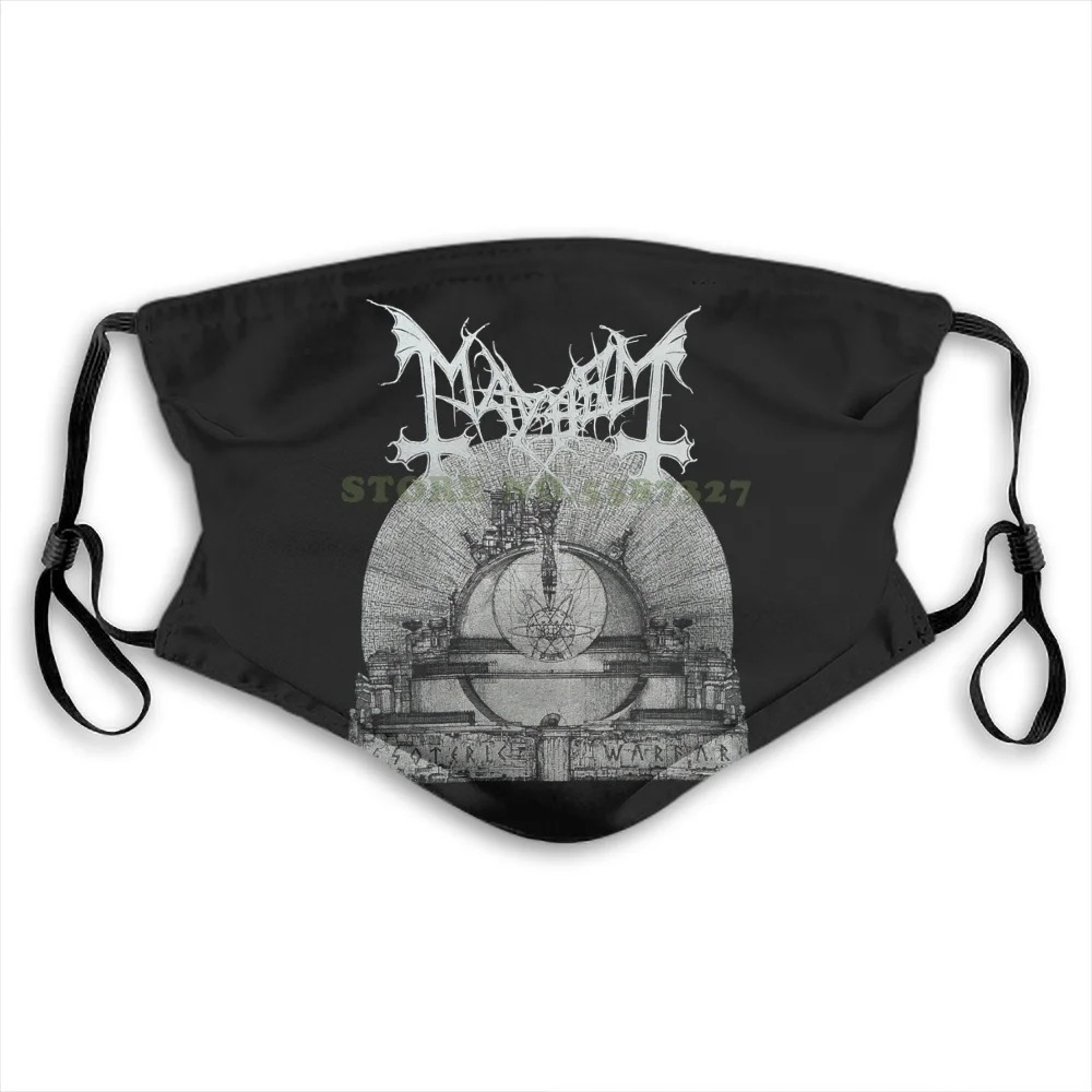 Аутентичный альбом Mayhem Band Esoteric Warfare новые модные забавные многоразовые маски |