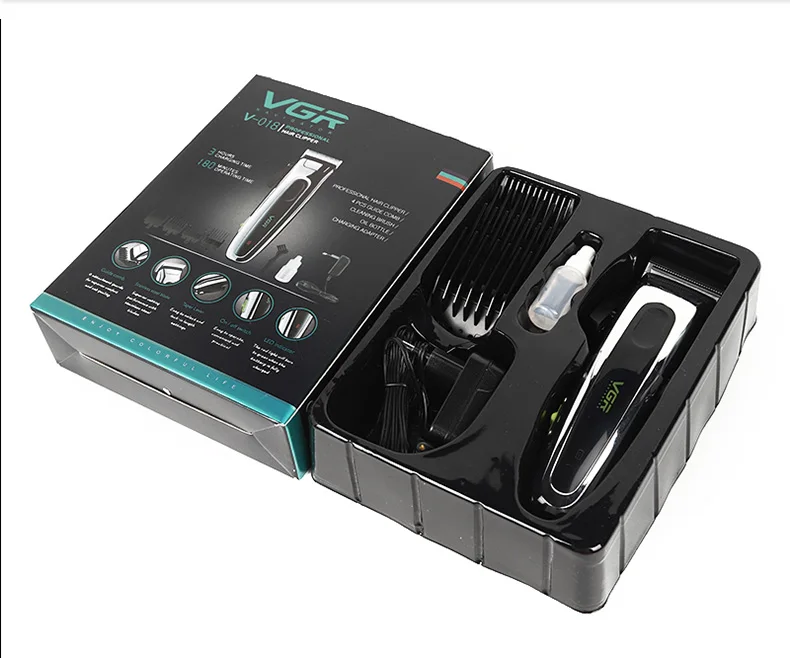 

Men's professional electric hair clipper washable steel cordless cordless hair clipper multi-head size adjustable