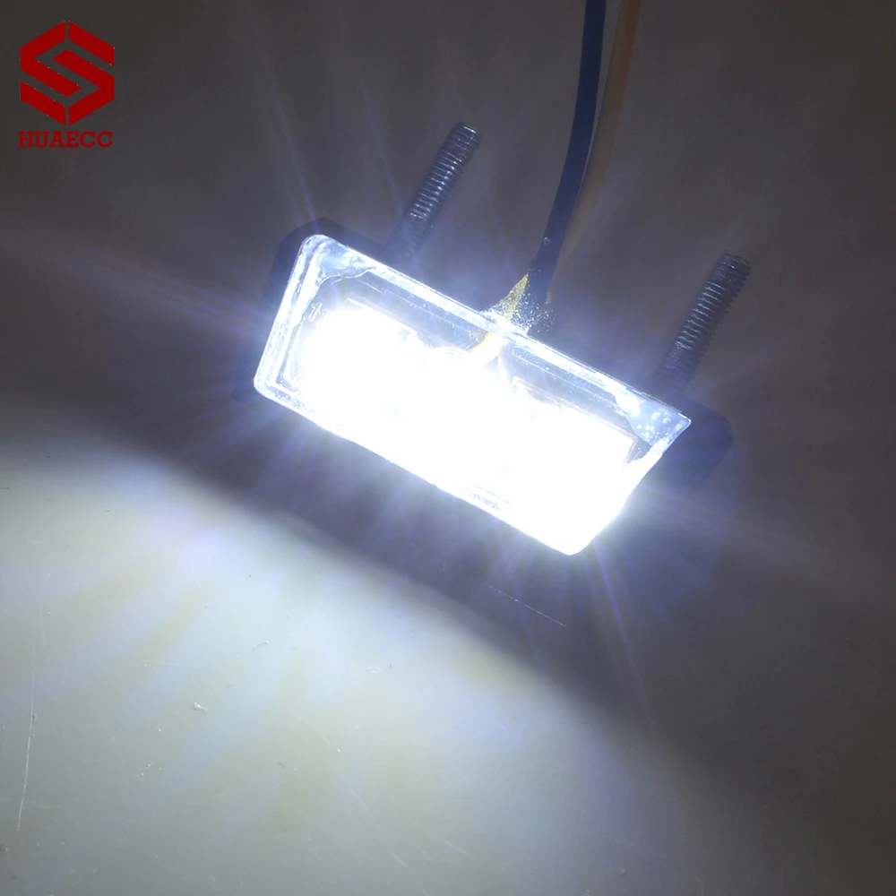 Задний светодиодный мини-фонарь для мотоцикла подсветка номерного знака 1 Вт Honda