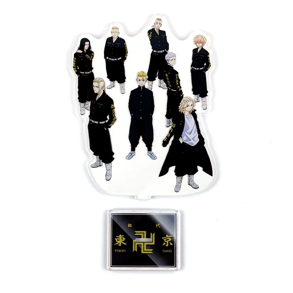 

Tokyo Revengers group #A Hayashi Suzuki Shin Karino Mitsuya Baji acrylic standee figurines desk decoration cake topper