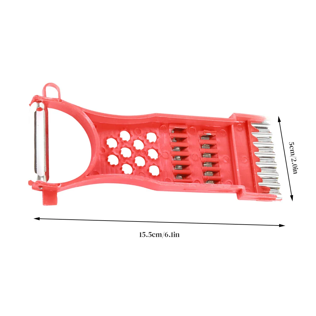 

Fruits Vegetables Grater Stainless Steel Scraper Potato Slicer Food Peeler Chopper Kitchen Tool