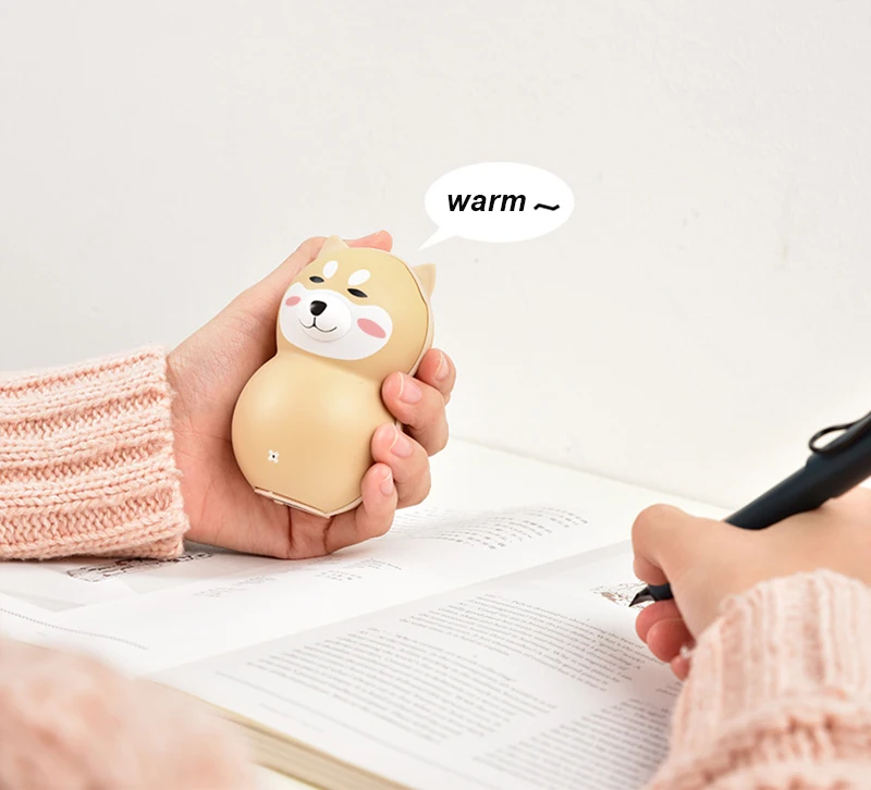 Kbxstart Mini Hand Warmer& Charging Treasure Dual-use Portable Mobile Power USB Charging Creative Explosion-proof Heater