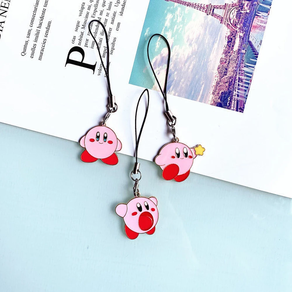 Kawaii японский мультфильм смарт телефон ремень ремешки для iPhone/Samsung чехол ключей
