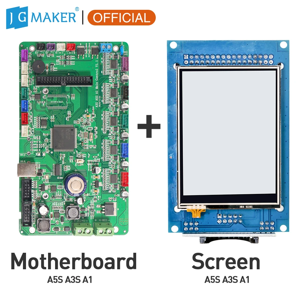 3D принтер JGMAKER A5S A1 A3S новая 32 битная материнская плата с сенсорным экраном 2 8