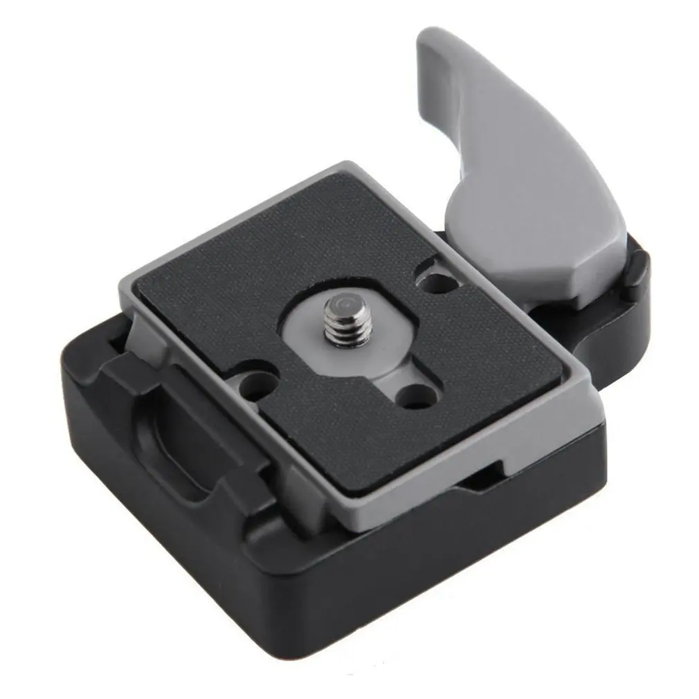 

Camera 323 Quick Release Clamp Adapter for Manfrotto 200PL-14 Compat Plate 496RC 498RC2 804RC2 Aluminum Alloy 3/8 1/4