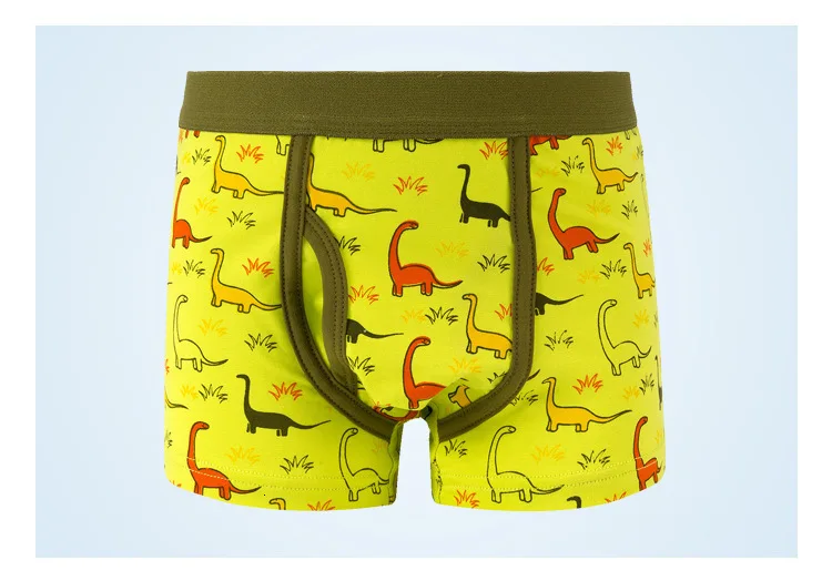 5pcs/lot Solid Color Boy Panties Cotton Children Breathable Underwears Boxer Panties For Boys Kids underwear Shorts Pants New