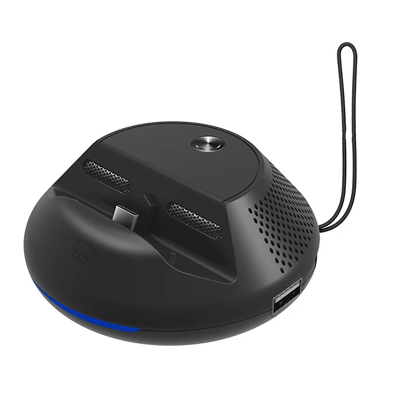 Циркулярное охлаждение портативный HDMI основание конвертера типа C ТВ док станция