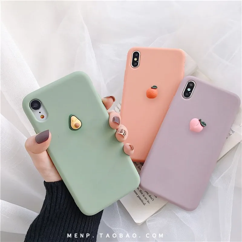 Милый мягкий силиконовый чехол для iphone X XR XS 12 11 Pro MAX 6 7 8 plus samsung S10 9|Бамперы| |