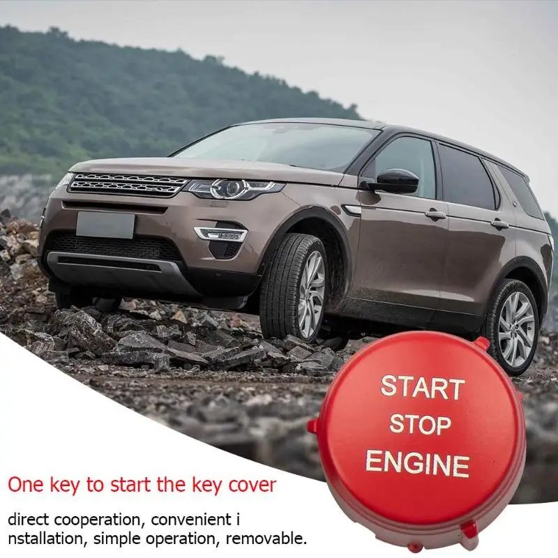 Старт остановить двигатель переключатель кнопка заменить крышку для Land Rover freelander 2