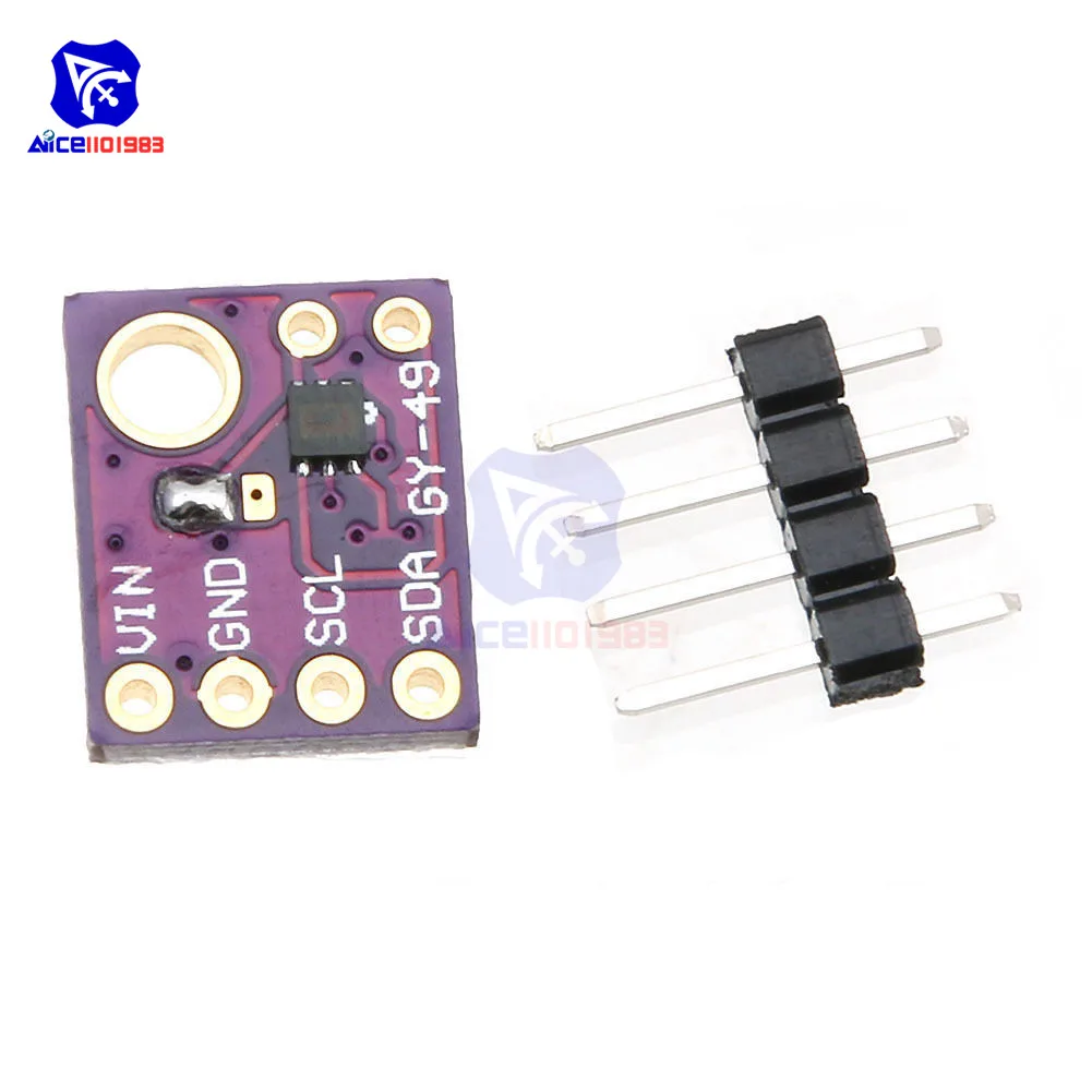 Diymore GY 49 MAX44009 датчик окружасветильник I2C плата разработки цифрового выходного