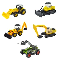 187 toys bulldozer model alloy plastic truck construction truck excavator loader model car layout birthday gift for kids hobby
